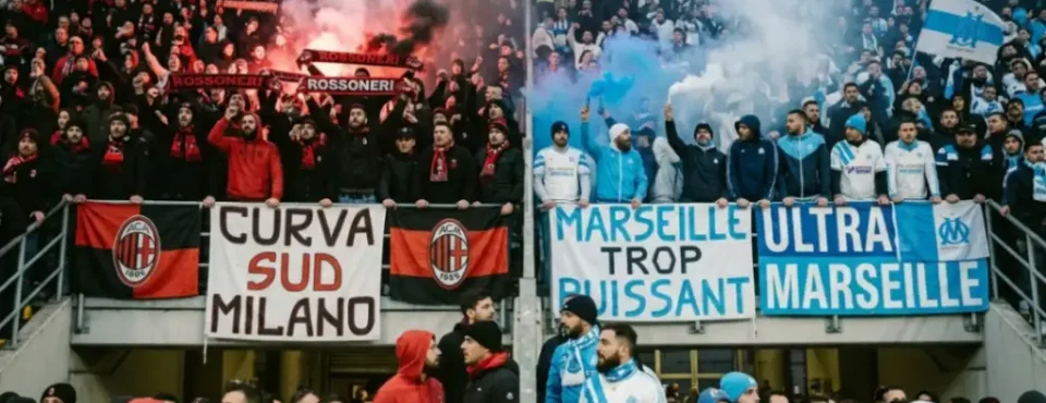 Как фанаты «Милана» и «Марселя» вернули моду на old school ultras